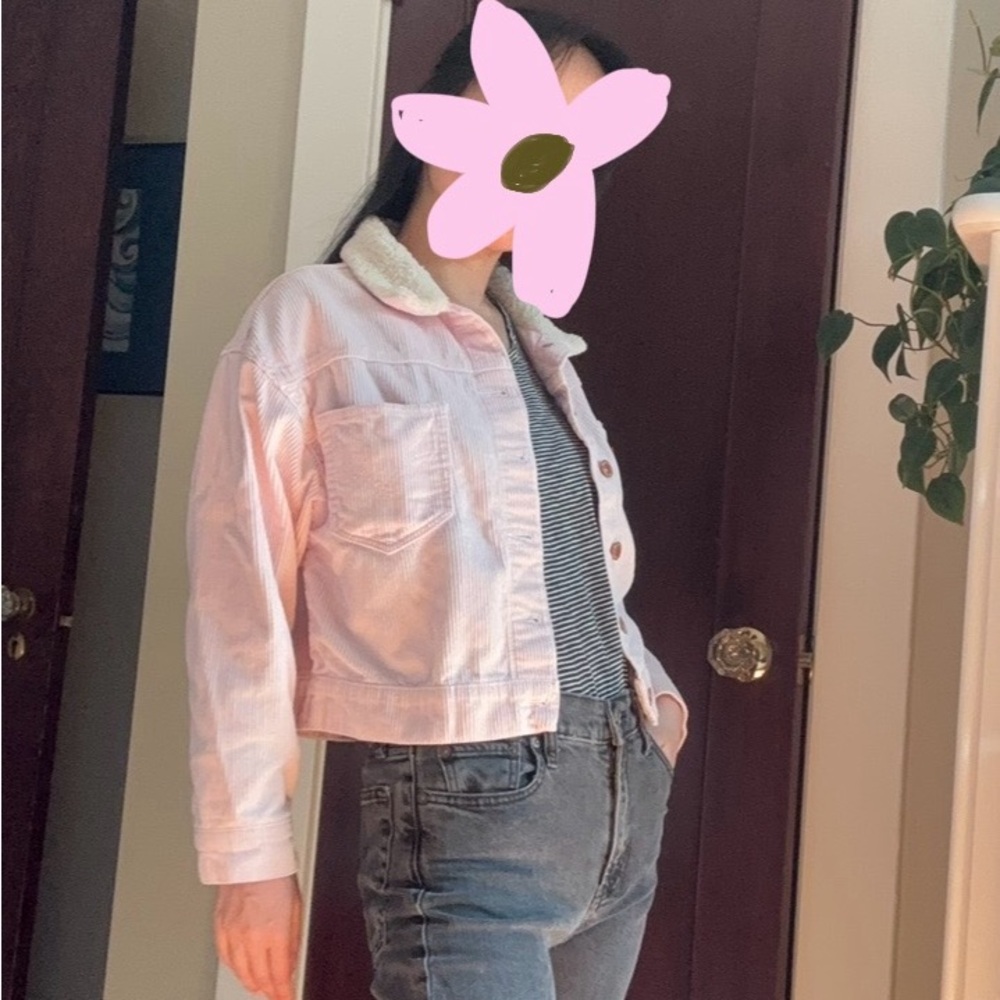 Levi's Pink Corduroy Jacket